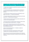 COSMETOLOGY INSTRUCTOR &lbrack;2026&rsqb; UPDATED ACTUAL&NewLine;Exam &vert; Question and Answer &vert; DETAILED SOLUTIONS