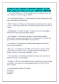 COSMETOLOGY INSTRUCTOR &lbrack;2026&rsqb; UPDATED ACTUAL&NewLine;Exam &vert; Question and Answer &vert; A&plus; VERIFIED ANSWERS