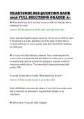 HEARTCODE BLS QUESTION BANK&NewLine;2026 FULL SOLUTIONS GRADED A&plus;&NewLine;