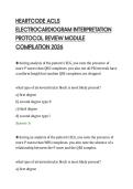 HEARTCODE ACLS&NewLine;ELECTROCARDIOGRAM INTERPRETATION&NewLine;PROTOCOL REVIEW MODULE&NewLine;COMPILATION 2026