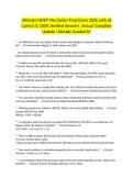 Ultimate NEIEP Mechanics Final Exam 2026 with all Correct & 100&percnt; Verified Answers &vert;Actual Complete Update &vert;Already Graded A&plus;