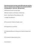 Cfesa electrical practice test exam newest 2026 actual exam questions and correct detailed answers&period;&NewLine;