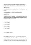 Medicare Basics Assessment UHC Exam 2026