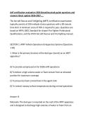 Arff certification evaluation 2026 &newline&semi;study guide questions and answers latest update 2026-