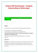 Huisarts WO Geneeskunde - Complete &NewLine;Samenvatting en Oefenvragen