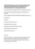Testbank Solution Manual For Corporate Financial Accounting&period;&NewLine;