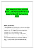 New Mexico GF-9 Utility Lines &NewLine;Exam &ndash; 300-Question Practice & &NewLine;Study Guide with Explanations &NewLine;2026