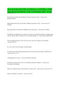 10-CSLB B LICENSE GENERAL CONTRACTOR EXAM QUESTIONS AND ANSWERS 100&percnt; PASS 2026