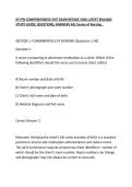 ATI PN COMPREHENSIVE EXIT EXAM RETAKE 2026 LATEST RELIABLE STUDY GUIDE&period;