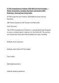 ATI RN Comprehensive Predictor 2026 NGN Exit Exam Package&period;&NewLine;