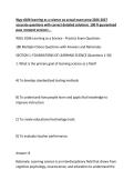 Wgu d186 learning as a science oa actual exam prep 2026-2027 accurate questions with correct detailed