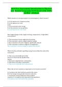 D199 Introduction to Physical and Human Geography &vert; Study Guide