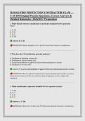 HAWAII FIRE PROTECTION CONTRACTOR EXAM &mdash; &NewLine;C-20 150 Original Practice Questions&comma; Correct Answers & &NewLine;Detailed Rationales &vert; 2026&sol;2027 Preparation