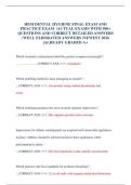 HESI DENTAL HYGIENE FINAL EXAM AND PRACTICE EXAM 2026