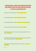 NURS 660 EXAM 3 LATEST 2026 UPDATED QUESTIONS &NewLine;AND VERIFIED 100&percnt; SOLUTIONS &lpar;2026&sol;2027&rpar; GRADE&colon; &NewLine;A&plus;&vert;STATUS&colon; GUARANTEED PASS