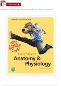 Essentials of Anatomy & Physiology &lpar;8th Edition&rpar; by Martini & Bartholomew &ndash; Test Bank &ndash; Chapters 1&ndash;20 Complete Practice Questions with Answers