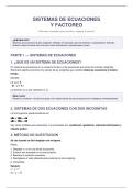 sistemas de ecuaciones y factoreo pack completo &vert; 4 metodos y 7 casos de factoreo &vert; matematica cbc 51