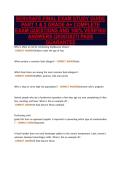 SERVSAFE FINAL EXAM STUDY GUIDE&NewLine;PART 1 & 2 GRADE A&plus; COMPLETE&NewLine;EXAM QUESTIONS AND 100&percnt; VERIFIED&NewLine;ANSWERS &lpar;2026&sol;2027&rpar; PASS&NewLine;GUARANTEE