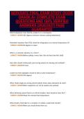 SERVSAFE FINAL EXAM STUDY GUIDE&NewLine;GRADE A&plus; COMPLETE EXAM&NewLine;QUESTIONS AND 100&percnt; VERIFIED&NewLine;ANSWERS &lpar;2026&sol;2027&rpar; PASS&NewLine;GUARANTEE