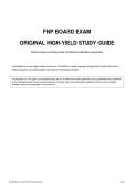 AANP Exam Study Guide