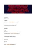 SERVSAFE 2026 &lpar;PRACTICE TEST&rpar;&NewLine;&lpar;2026&sol;2027&rpar; UPDATE&vert;EXAM&NewLine;QUESTIONS WITH MULTIPLE&NewLine;CHOICES &vert;VERIFIED & REVISED&NewLine;ANSWERS &lpar;NEW&rpar;&excl;&excl;&excl;