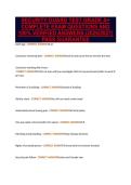 SECURITY GUARD TEST GRADE A&plus;&NewLine;COMPLETE EXAM QUESTIONS AND&NewLine;100&percnt; VERIFIED ANSWERS &lpar;2026&sol;2027&rpar;&NewLine;PASS GUARANTEE