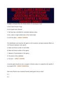 SECURITY CLASS D MODULE 1-3&NewLine;&lpar;2026&sol;2027&rpar; UPDATE&vert;EXAM&NewLine;QUESTIONS WITH MULTIPLE&NewLine;CHOICES &vert;VERIFIED & REVISED&NewLine;ANSWERS &lpar;NEW&rpar;&excl;&excl;&excl;