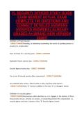FL SECURITY OFFICER STUDY GUIDE&NewLine;EXAM NEWEST ACTUAL EXAM&NewLine;COMPLETE 100 QUESTIONS AND&NewLine;CORRECT DETAILED ANSWERS&NewLine;&lpar;VERIFIED ANSWERS&rpar; &vert;ALREADY&NewLine;GRADED A&plus;&vert;&vert;BRAND NEW VERSION&NewLine;2026&excl;&excl;&excl;FL SECURITY OFFICER STUDY GUIDE&NewLine;EXAM NEWEST ACTUAL EXAM&NewLine;COMPLETE 100 QUESTI