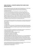 NURA 303 EXAM 2 &vert; COMPLETE NURSING STUDY GUIDE & EXAM REVIEW 2026&sol;2027