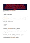 NURS 5433 FNP II Final Exam &vert;&NewLine;FREQUENTLY TESTED QUESTIONS&NewLine;WITH CORRECT ANSWERS &vert; BRAND&NewLine;NEW&excl;
