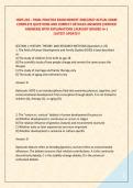 HDFS 210 &ndash; FINAL PRACTICE EXAM NEWEST 2026&sol;2027 ACTUAL EXAM &NewLine;COMPLETE QUESTIONS AND CORRECT DETAILED ANSWERS &lpar;VERIFIED &NewLine;ANSWERS&rpar; WITH EXPLANATIONS &vert;ALREADY GRADED A&plus;&vert; &NewLine;&vert;LATEST UPDATE&excl;&excl; 