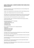 NURS 170 FINAL EXAM &vert; COMPLETE NURSING STUDY GUIDE & EXAM REVIEW 2026&sol;2027