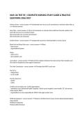 NUR 136 TEST &num;5 &vert; COMPLETE NURSING STUDY GUIDE & PRACTICE QUESTIONS 2026&sol;2027