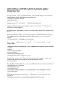 NURS 664 FINAL &vert; COMPLETE NURSING STUDY GUIDE & EXAM REVIEW 2026&sol;2027