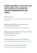 HED4806 ASSIGNMENT 3 MOCK ESSAY AND&NewLine;STUDY MATERIAL WITH COMPARATIVE&NewLine;EDUCATION FRAMEWORKS AND CASE&NewLine;STUDIES