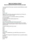 FDNY S-16 Certificate of Fitness Gaseous Fire Extinguishing Systems Questions with Answers&vert; Latest Update