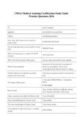 &lpar;NHA&rpar; Medical Assisting Certification Study Guide&NewLine;Practice Questions 2026