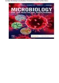 Complete Test Bank Microbiology for the Healthcare Professional 3rd Edition VanMeter Hubert All Chapters 1&ndash;25&excl; ALREADY RATED A&plus; 100&percnt; CORRECT ANSWERS