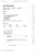 GOVT 346 Quiz &ndash; Citing Statutes &vert; Legal Research & Writing &vert; Liberty University &vert; 2026 Updated A&plus; Review & Verified Answers