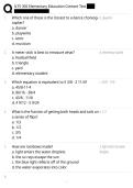 ILTS 305 Elementary Education Content Test  EXAM&vert; FREQUENTLY MOST TESTED QUESTIONS AND VERIFIED SOLUTIONS &commat; 2026 &vert;&vert; 2027 &lpar;Actual Exam&rpar; Questions with verified Answers 