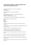 NUR 3066 EXAM 1 CHAPTERS 1-10 &vert; HEALTH ASSESSMENT STUDY GUIDE & PRACTICE QUESTIONS 2026&sol;2027