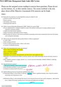 WGU D099 Sales Management Study Guide 2026 Version&excl; 100&percnt; CORRECT ANSWERS ALREADY RATED A&plus;