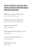 HIEU 201 CHAPTER 5 2026 FINAL PAPER&NewLine;REVIEW QUESTIONS ANSWERS BUNDLED&NewLine;PRACTICE COLLECTION&NewLine;