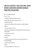 HIEU 201 CHAPTER 6 QUIZ 2026 FINAL PAPER&NewLine;REVIEW QUESTIONS ANSWERS BUNDLED&NewLine;PRACTICE COLLECTION&NewLine;