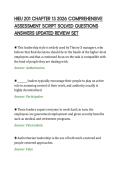 HIEU 201 CHAPTER 13 2026 COMPREHENSIVE&NewLine;ASSESSMENT SCRIPT SOLVED QUESTIONS&NewLine;ANSWERS UPDATED REVIEW SET&NewLine;