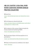 HIEU 201 CHAPTER 13 2026 FINAL PAPER&NewLine;REVIEW QUESTIONS ANSWERS BUNDLED&NewLine;PRACTICE COLLECTION&NewLine;