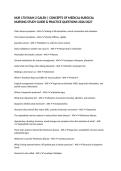 NUR 170 EXAM 2 GALEN &vert; CONCEPTS OF MEDICAL-SURGICAL NURSING STUDY GUIDE & PRACTICE QUESTIONS 2026&sol;2027