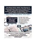 Verified NSG 1600 Test Bank & Guaranteed Success Exam Prep Guide &vert; Health Assessment &vert; Galen College of Nursing &vert; Q & A &vert; 2026&sol;2027 Edition