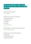 FLUOROSCOPY TEST BANK COMPLETE&NewLine;SOLVED QUESTIONS EXPERT REVIEW FULL&NewLine;SOLUTION&NewLine;