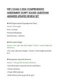 FNP 2 EXAM 3 2026 COMPREHENSIVE&NewLine;ASSESSMENT SCRIPT SOLVED QUESTIONS&NewLine;ANSWERS UPDATED REVIEW SET